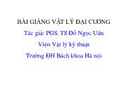 Bài giảng Vật lý đại cương - Chương 8: Bán dẫn và máy phát lượng tử - Đỗ Ngọc Uấn