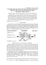 Cải thiện hiệu quả mạng neuron hỗ trợ chẩn đoán bệnh da liễu bằng phương pháp thay đổi số neuron trong lớp ẩn