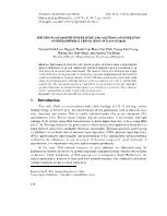 Influences of growth temperature and solution concentration on hydrothermal preparation of ZnO nanorod