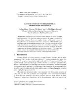 Lattice constant of ceria thin film: Temperature dependence