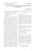 Lyapunov stability of solution for nonlinear Itô-type systems