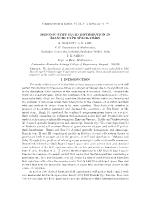 Mesonic stiff fluid distribution in bianchi type space-times