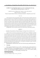 Nghiên cứu liên kết hóa học của các cluster Si3M (M=Sc-Zn) bằng phương pháp hóa học lượng tử