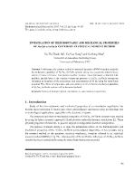 Nvestigation of thermodynamic and mechanical properties of AlyGa1-YAs/GaAs systems by statistical moment method