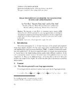 Phase transition in asymmetric nuclear matter in one-loop approximation