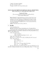 Phương pháp phát triển tư duy thuật toán cho học sinh phổ thông trên con đường từ ý tưởng đến mô tả thuật toán