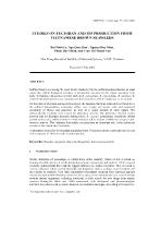 Studies on fucoidan and its production from Vietnamese brown seaweeds