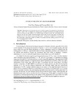 Study on melting of uranium dioxide