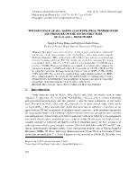 The influence of SIO2-doped concentration, temperature and pressure on the microstructure of Al2O3(SiO2)x bulk model