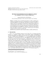 The short and intermediat range orders in a model of amorphous silica under compression