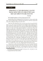 Hình bóng Lư Thoa [Rousseau, 1712-1778] trong nhận thức của nho sĩ Việt Nam: Một góc nhìn từ tư liệu Hán văn