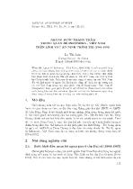 Những bước thăng trầm trong quan hệ Indonesia - Việt Nam trên lĩnh vực an ninh chính trị (1964-1991)