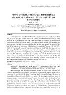 Những góc khuất trong quá trình hiện đại đất nước qua sáng tác của các nhà văn trẻ Đông Nam Bộ