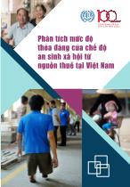 Phân tích mức độ thỏa đáng của chế độ an sinh xã hội từ nguồn thuế tại Việt Nam