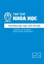 Tạp chí Khoa học - Đại học Mở Hà Nội - Số 73 - 11/2020