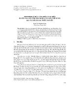 Tình hình sở hữu công điền và tư điền huyện Nga Sơn tỉnh Thanh Hóa nửa đầu thế kỉ XIX qua tư liệu địa bạ triều Nguyễn