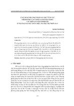 Ứng dụng phương pháp dạy học tích cực nhằm nâng cao chất lượng bài giảng các môn lý luận chính trị ở trường đại học khoa học, Đại học Huế hiện nay