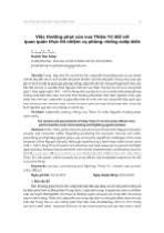 Việc thưởng phạt của vua Thiệu Trị đối với quan quân thực thi nhiệm vụ phòng chống cướp biển