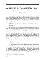 Xây dựng hệ thống câu hỏi dạy học đọc hiểu truyện ngắn Đời thừa theo định hướng phát triển năng lực văn học cho học sinh