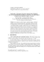 Designing a teaching situation: Developing formula to calculate the distance from a point to a plane in space (Geometry for the 12th grade, Chapter 3, Lesson 2)