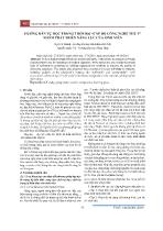 Hướng dẫn tự học trong thời đại “cấp độ công nghệ thứ 5” nhằm phát triển năng lực của sinh viên