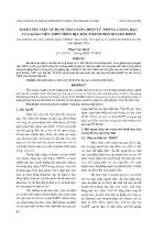 Khảo sát việc sử dụng bài giảng điện tử trong giảng dạy của giáo viên THPT trên địa bàn thành phố Hồ Chí Minh