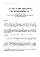 Một số yếu tố ảnh hưởng đến nhu cầu của gia đình nhập cư về dịch vụ giáo dục đối với trẻ em tại Bình Dương