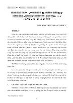 Nâng cao chất lượng đào tạo ngành Giáo dục công dân - Giáo dục chính trị qua thực tiễn trường Đại học Cần Thơ