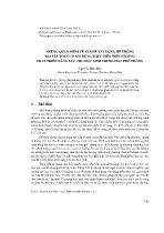 Những quan điểm về vấn đề xây dựng hệ thống bài tập toán có nội dung thực tiễn theo hướng phát triển năng lực cho học sinh trung học phổ thông