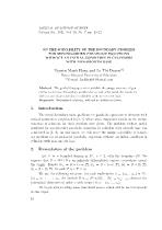 On the solvability of the boundary problem for second-order parabolic equations without an initial condition in cylinders with non-smooth base