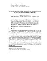 Sự chuyển biến trong quan hệ thương mại giữa Đông Dương và Nhật Bản trong thập niên 30 thế kỉ XX