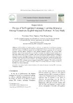 The use of Self-regulated language learning strategies among Vietnamese English-majored freshmen: A case study