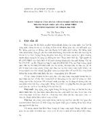 Thực trạng ứng dụng công nghệ thông tin trong soạn giáo án của sinh viên trường Đại học Sư phạm Hà Nội