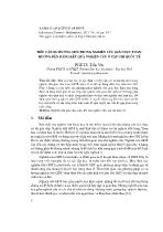 Tiếp cận xu hướng mới trong nghiên cứu giáo dục Toán: Hướng đến đăng kết quả nghiên cứu ở tạp chí quốc tế