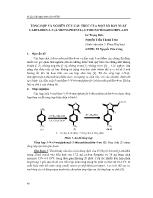 Tổng hợp và nghiên cứu cấu trúc của một số dẫn xuất 5-Aryliđen-3-N-(4-metylphenyl)-2-thioxothiazoliđin-4-on