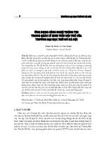 Ứng dụng công nghệ thông tin trong quản lý sinh viên nội trú của trường Đại học thủ đô Hà Nội