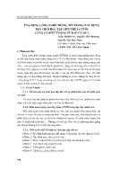 Ứng dụng công nghệ thông tin trong xây dựng trò chơi học tập giúp trẻ 5-6 tuổi củng cố biểu tượng về rau-củ-quả