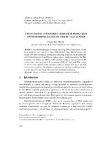 Utilization of an unsterile medium for production of polyhydroxyalkanoate (PHA) by Yangia sp. ND218