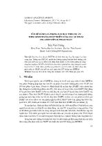 Vấn đề đánh giá trong dạy học theo dự án theo định hướng phát triển năng lực sư phạm cho sinh viên sư phạm Toán