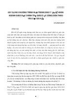 Xây dựng chương trình mới trong đào tạo cử nhân ngành Giáo dục chính trị, Giáo dục công dân theo yêu cầu xã hội