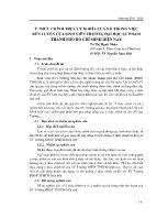 Ý thức chính trị và ý nghĩa của nó trong việc rèn luyện của sinh viên trường Đại học Sư phạm thành phố Hồ Chí Minh hiện nay