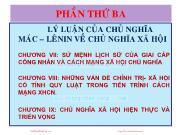 Bài giảng Học thuyết kinh tế của chủ nghĩa Mác – Lênin về phương thức sản xuất tư bản chủ nghĩa - Chương VII: Sứ mệnh lịch sử của giai cấp công nhân và cách mạng xã hội chủ nghĩa