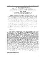 Đề xuất một số giải pháp nâng cao hứng thú học tập tiếng Anh cho sinh viên ngành May - Thiết kế thời trang