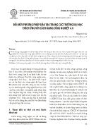 Đổi mới phương pháp đào tạo trong các trường đại học thích ứng với cách mạng công nghiệp 4.0