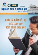 Nghiên cứu và đánh giá Giáo dục đại học - Số 8/2016