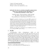 Phân hủy TNT, DNP và 2,4-D bằng oxi không khí hoạt hóa trong dung dịch bởi sắt hóa trị không (ZVI) và ethylendiamintetra axetic (EDTA)