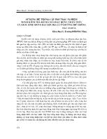 Sử dụng hệ thống câu hỏi trắc nghiệm nhằm kiểm tra đánh giá hoạt động nhận thức của học sinh trong dạy học Địa lý ở trường phổ thông