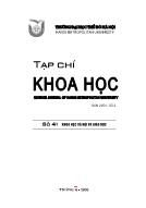 Tạp chí Khoa học - Đại học thủ đô Hà Nội - Số 41