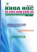 Tạp chí Khoa học và công nghệ Đông Đô - Số 4/2018