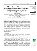 The relationship between organizational learning capability and business performance